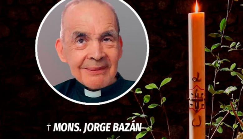 Falleció Mons. Bazán, un sacerdote reconocido por su aporte a la educación